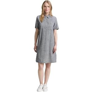 TOM TAILOR Damesjurk, 37495 - Midnight Navy Blue, 38
