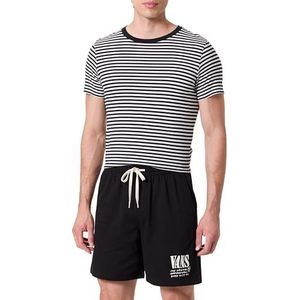 Vans Heren Mimz Fleece Short, Zwart, M, Zwart, M