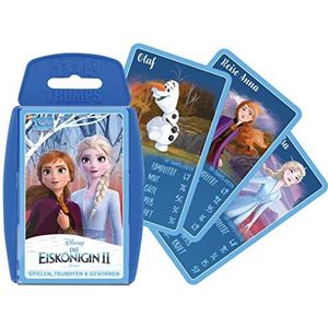 Winning Moves - TOP TRUMPS - Frozen 2 - Kaartspel met Elsa, Anna, Olaf en nog veel meer - leeftijd 6+ - Duits