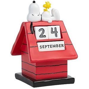 Grupo Erik Perpetual Kalender 3D Snoopy Doghouse - Desktop Kalender - Bureaukalender - Home Office Dekoration