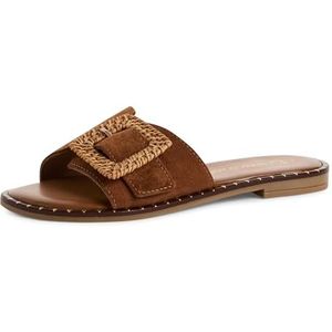 Marco Tozzi - 2-27192-44 - Slipper - Zwart - Leer