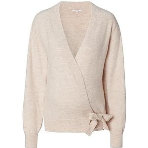Noppies Cecia Knit Wrap Cardigan Ls gebreide jas voor dames, Oatmeal - P807, XL