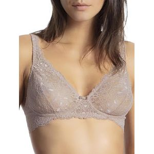 CALIDA Dames Sensual Secrets Soft BH, Almonine, 80A