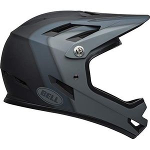 BELL Unisex Sanction MTB Full Face Helm, Presences Mat Zwart, Medium/55-57 cm
