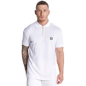 Gianni Kavanagh White Gk Iron poloshirt voor heren, Regulable, XS