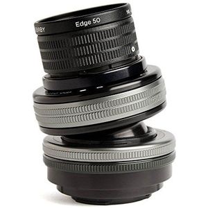 Lensbaby Composer Pro II 50 mm Edge 50 lens voor Micro Four Thirds objectiefbajonet zwart