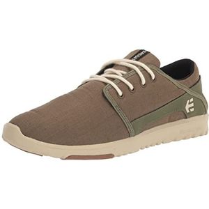 Etnies Scout Low-Top Sneakers voor heren, Olijf Tan Gum, 37.5 EU