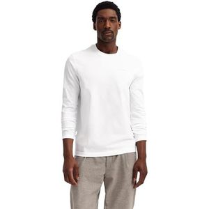 Bugatti - Lang Sweatshirt - Wit - Modern Fit - Katoen