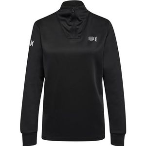 hmlCOURT L/S Trui, halve rits, dames