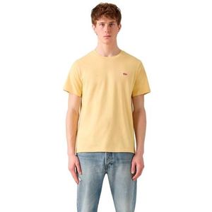 Levi's - ORIGINAL HM TEE - T-shirt - Straw - Met Logoprint