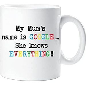 60 Second Makeover 671 Mok, keramiek/katoen, wit