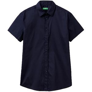 United Colors of Benetton Shirt 5AWR5QH38, donkerblauw 016, XS heren, donkerblauw 016, XS