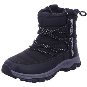 KangaROOS Dames K-fw Shego sneeuwlaars, Jet Black Steel Grey, 5 UK, Jet Zwart Staal Grijs, 38 EU