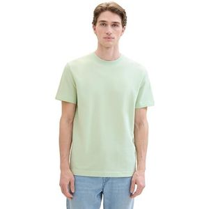 TOM TAILOR Heren T-shirt, 35169 - Tender Sea Green, S