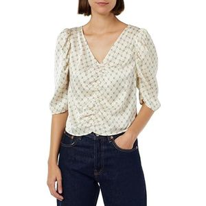SIDONA Dames blouseshirt 19523975-SI01, wit, M, wit, M