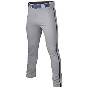 Easton | RIVAL+ Piped Baseball Pant | Grey/Navy | Adult Medium