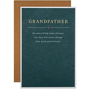 Hallmark Vaderdagkaart voor grootvader - traditioneel tekstontwerp