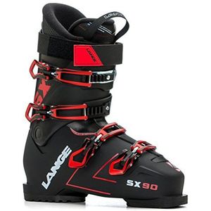 Lange SX 90 Skischoenen voor heren, zwart (True) / rood, maat 26