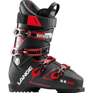 Lange SX 90 Skischoenen voor heren, zwart (True) / rood, maat 26