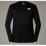 The North Face Lightrange™-t-shirt Met Lange Mouwen Voor Heren Tnf Black male