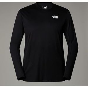The North Face Lightrange™-t-shirt Met Lange Mouwen Voor Heren Tnf Black male