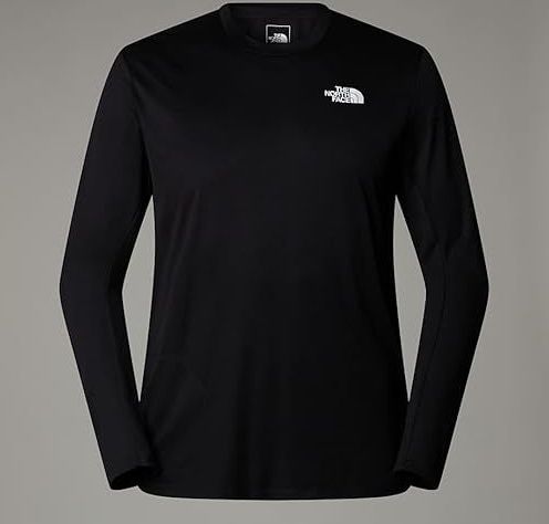 The North Face Lightrange™-t-shirt Met Lange Mouwen Voor Heren Tnf Black male