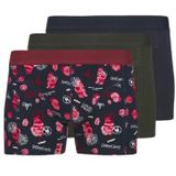JACK & JONES - JACHOLIDAY - Boxershorts - Nachtblauw - 3 Pack