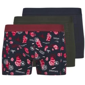 JACK & JONES - JACHOLIDAY - Boxershorts - Nachtblauw - 3 Pack