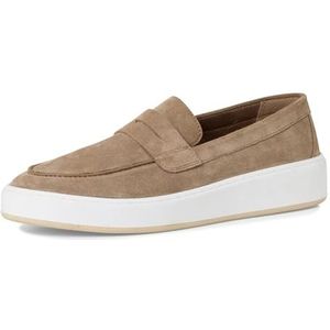 MARCO TOZZI - Loafers - Taupe - Leer