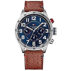 Tommy Hilfiger Watches herenhorloge analoog kwarts leder 1791066