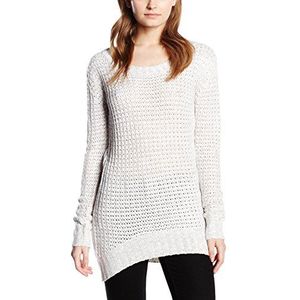 Urban Classics Dames Long Wideneck Sweater, wit (offwhite 555), XL