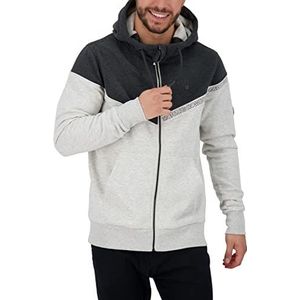 alife & kickin Heren Julianak sweatjack met capuchon, cloudy., L