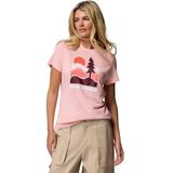 Columbia - Ruby Springs Graphic - T-shirt - Dames - Korte Mouwen - Pack van 1