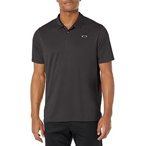 Oakley Icon Tn Protect Rc Poloshirt voor kinderen, uniseks, Blackout, M