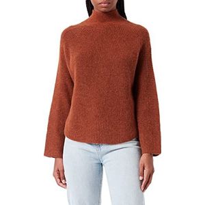 BOSS Dames Gebreide Sweater, Medium Brown, XS