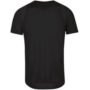 T-shirt - Zwart - 100% Polyester - Halve Armlengte