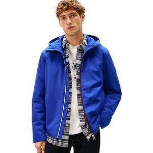 Tommy Hilfiger Heren RWB HOODED JAS MW0MW41082 Andere jassen, blauw, XL, Blauw (Wedge Blue), XL