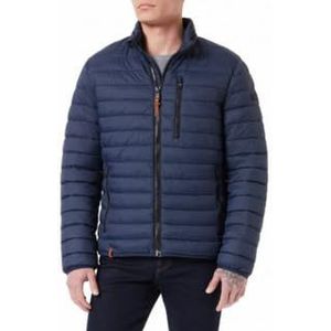 camel active Heren, licht gewatteerde jas, zonder capuchon, donkerblauw (nachtblauw), 58