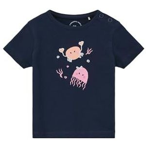 s.Oliver T-Shirt, Short Sleeve T-shirt, Korte mouw Schat Meisjes, Blauw, 62