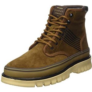 GANT Nebrada Mid Lace Boot Enkellaarzen voor heren, Tobacco Brown, 45 EU