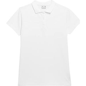 4F T-shirt voor dames, Wit, XL