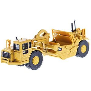 Caterpillar Scraper 627G, Diecast Masters 85134 - gedetailleerde H0 CAT bouwvoertuig in metalen doos, schaal 1:87, ca. 15,5 x 4,5 x 5,7 cm, 14+, geschikt voor modelspoorwegen en verzamelaars