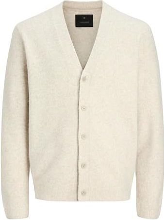 Jack & Jones Premium Gebreid vest  ivoor