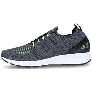 Nivia Arnold 2.0 Running Shoes (Grey/Black, 9 UK / 10 US / 43 EU) | For Men & Boys | For Running, Jogging, Training, Gym | TPU, Rubber | Comfortable | Cushion | Light Weight