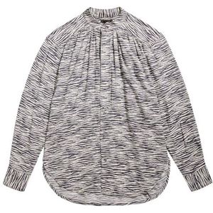 G-STAR - Volume Top Printed Allover - Hemd - Antiek Wit G Zebra