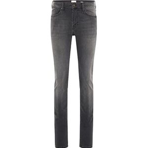 MUSTANG Heren stijl Frisco skinny jeans, diepzwart 983, 33W / 34L, Diepzwart 983, 33W x 34L
