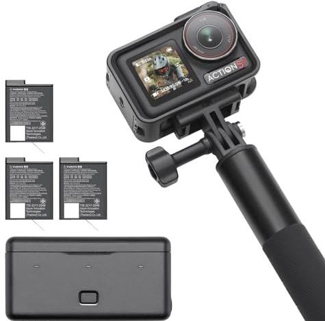 DJI - Osmo Action 5 Pro - Actiecamera - 4K - 1/1,3 inch sensor - 12 uur batterijduur - Dubbel OLED-touchscreen