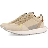 Gioseppo - Carluke - Sneakers - Beige - Splitleer en Technisch Materiaal