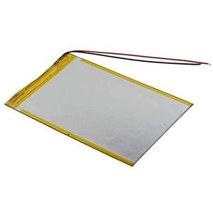 YUNIQUE GREEN-CLEAN-POWER - Lipo Batterij 3.7V 4000mAh | Ideaal voor PDA, GPS, DVD, Tablet PC | Afmetingen 90x60x7 mm | Milieuvriendelijk, Hoge Capaciteit