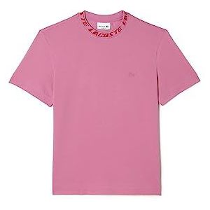 Lacoste t shirt heren, reseda roze, XL
